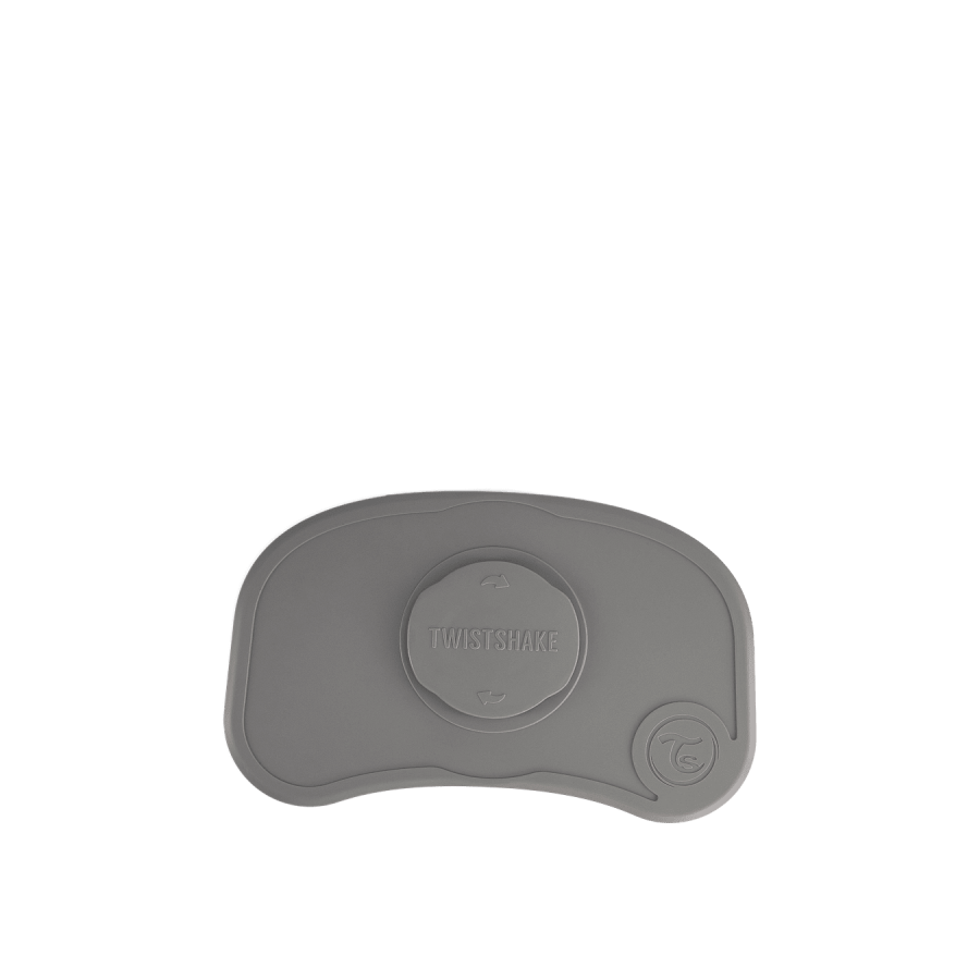Мини подложка + чиния Twistshake Grey