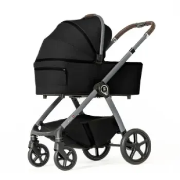 Бебешка количка 2 в 1 Flux Black