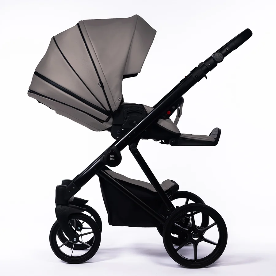 Детска количка Nexus 2 в 1 Еко Кожа Dark Grey