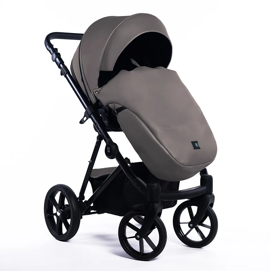 Детска количка Nexus 2 в 1 Еко Кожа Dark Grey