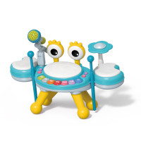 Детски музикален инструмент 3в1 Crab Jazz Drum