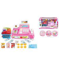 Каса за супермаркет розова Каса за супермаркет розова