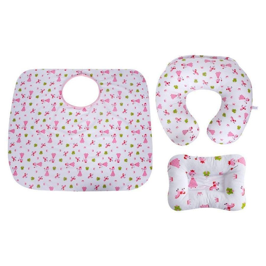 Комплект за кърмене от 3 части - четири цвята