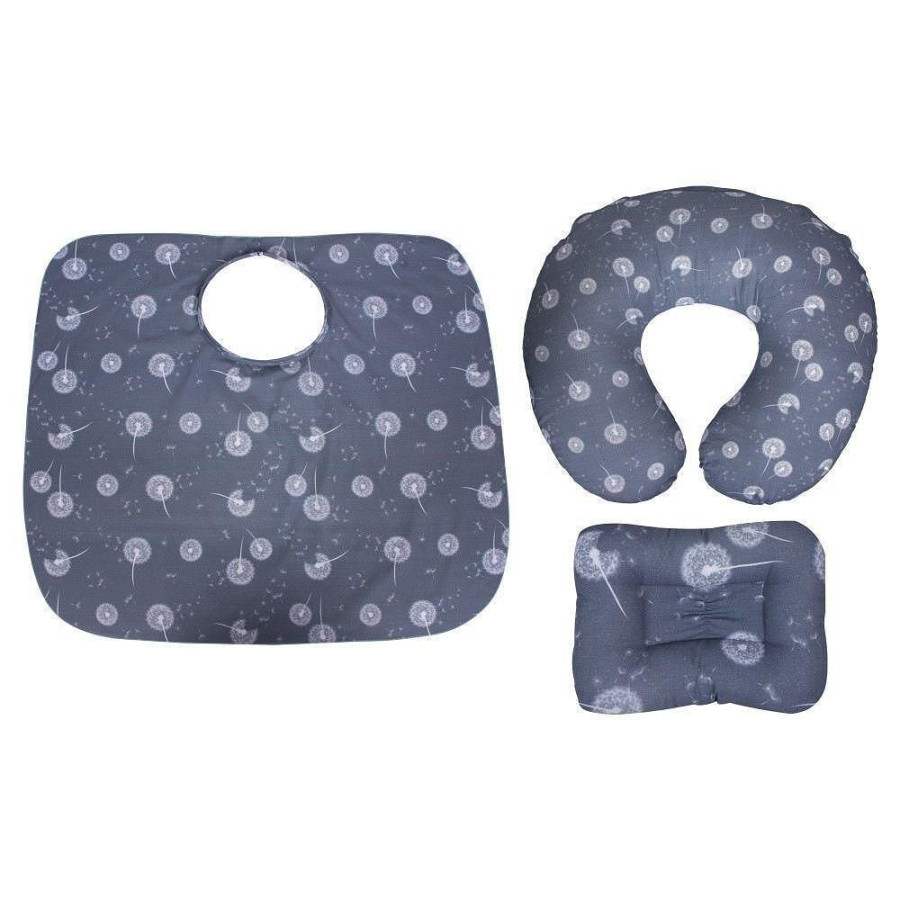 Комплект за кърмене от 3 части - четири цвята