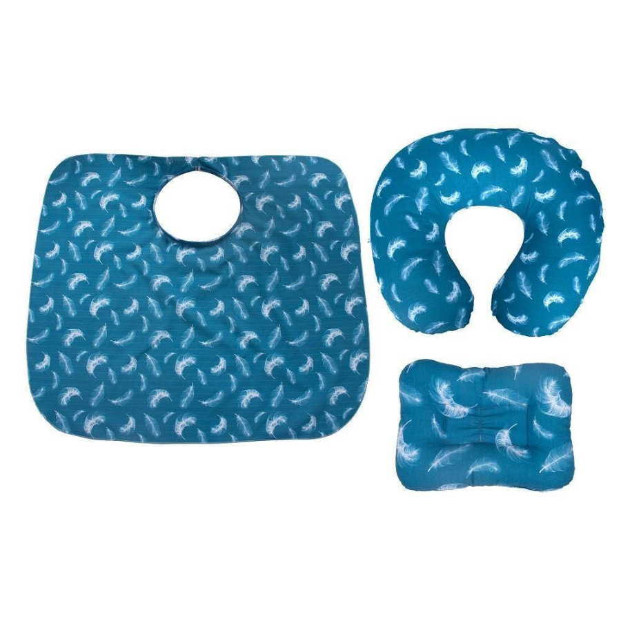 Комплект за кърмене от 3 части - четири цвята