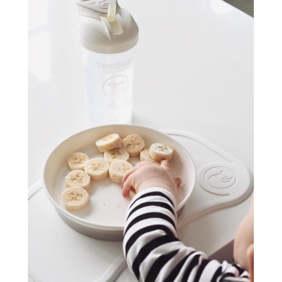 Мини подложка + чиния Twistshake White