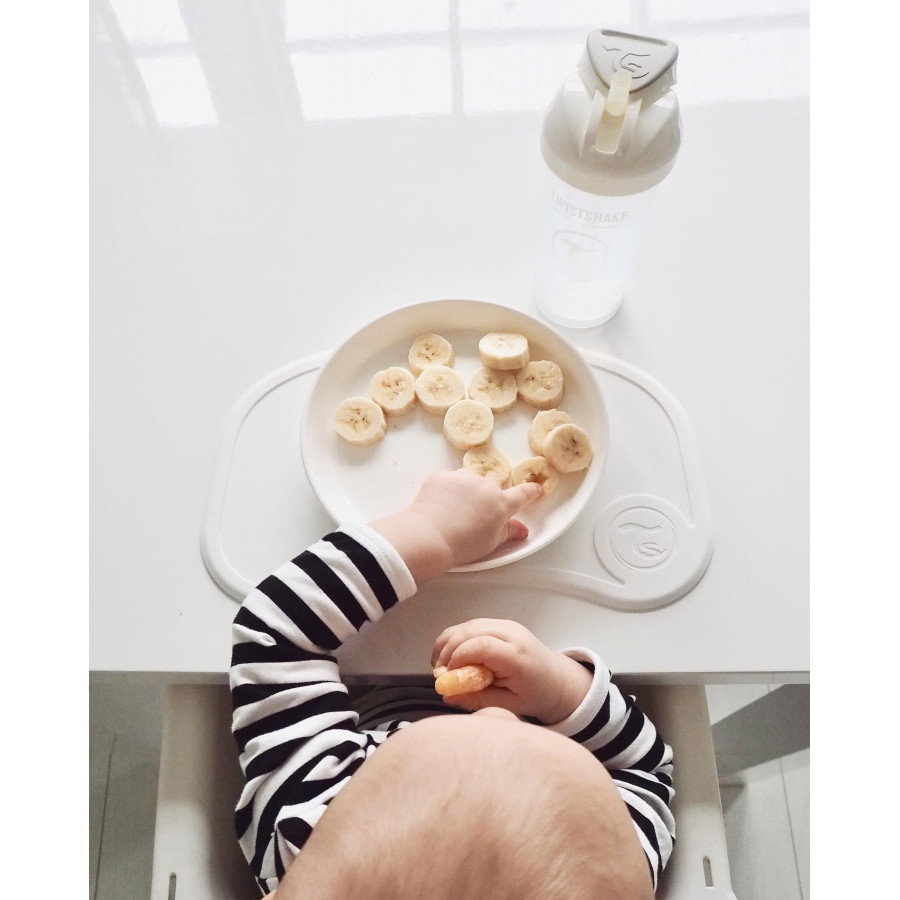 Мини подложка + чиния Twistshake White