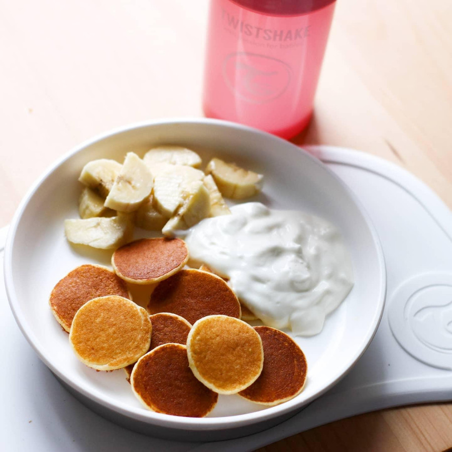 Мини подложка + чиния Twistshake White