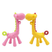 Силиконова чесалка Жираф