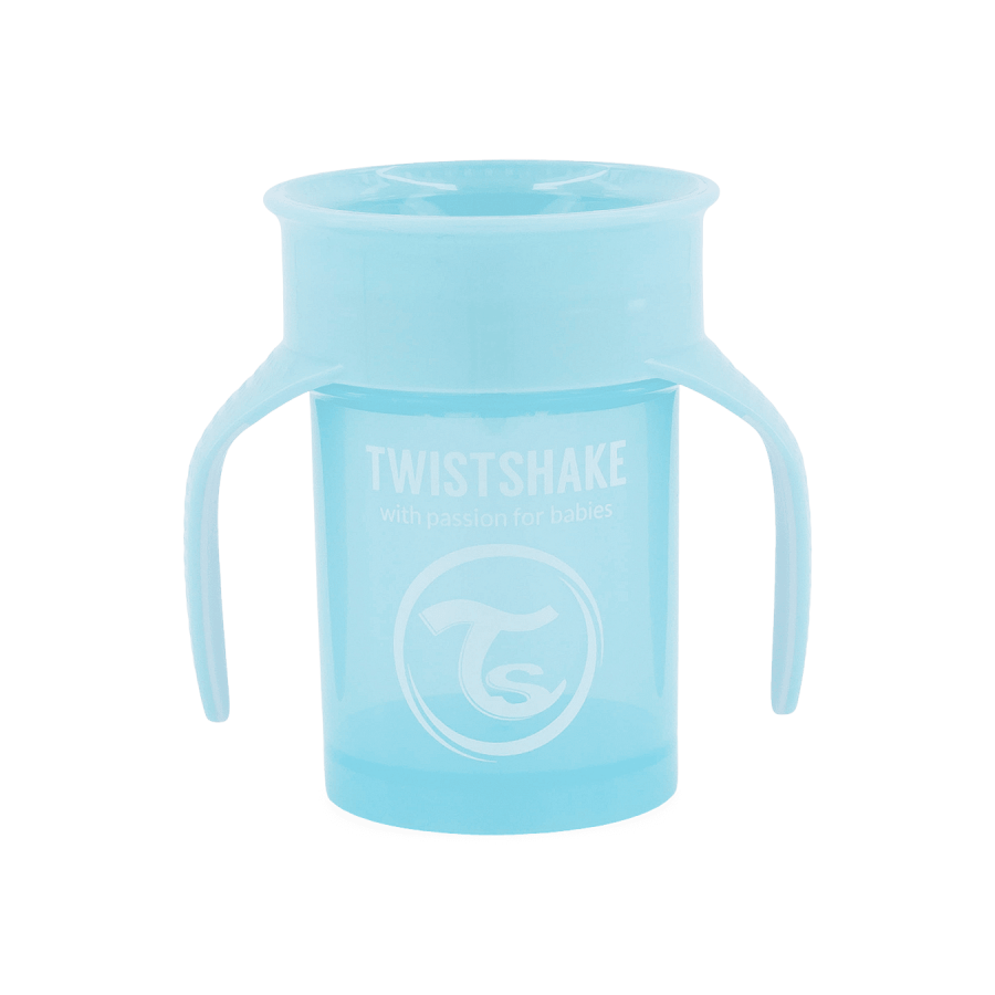 360° чаша Twistshake 6+ м Pastel Blue