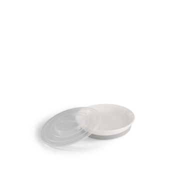 Чиния Twistshake 6+ м White