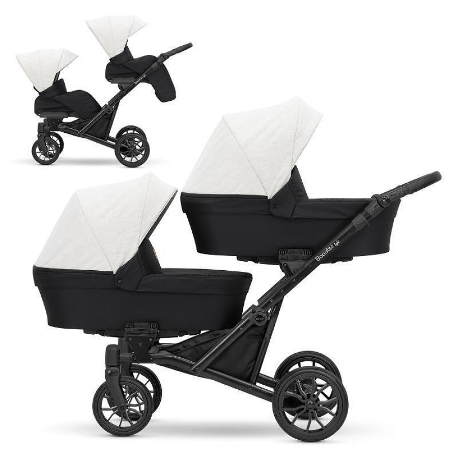 Детска количка за близнаци Bоoster Light 2 в 1 - 4 цвята