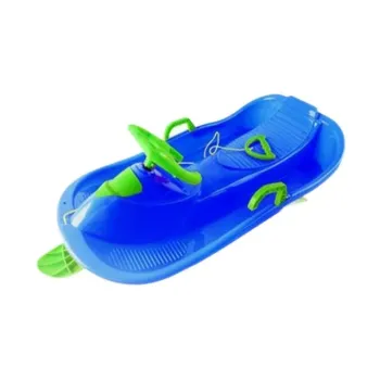 Детска шейна с кормило син