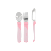 Детски прибори Twistshake Неръждаема стомана 12+ м Pastel Pink Детски прибори Twistshake Неръждаема стомана 12+ м Pastel Pink