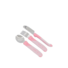 Детски прибори Twistshake Неръждаема стомана 12+ м Pastel Pink Детски прибори Twistshake Неръждаема стомана 12+ м Pastel Pink