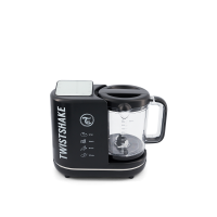 Уред за приготвяне на бебешка храна 6 в 1 Twistshake Black V2