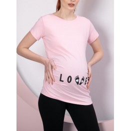 Блуза за бременни с цветни мотиви
