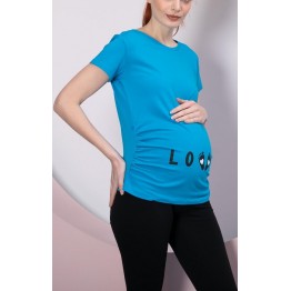 Спортна блуза за бременни в свеж цвят