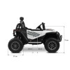 Акумулаторен Офроуд Автомобил Blaze Fuchsia Caretero Toyz