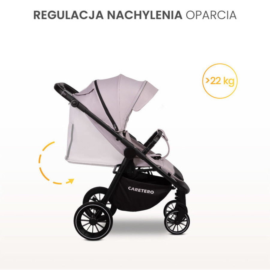 Бебешка Количка Agil сива