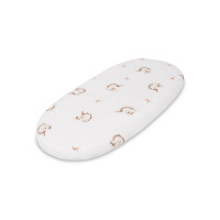 Чаршаф за бебешка количка Cotton Rose Beige 35х75 см