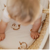 Чаршаф за бебешка количка Cotton Rose Beige 35х75 см