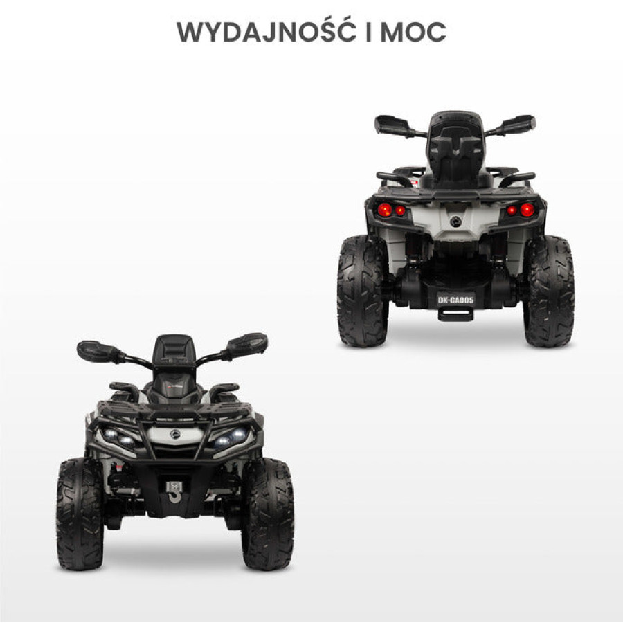 Детска електрическа кола Outlander син