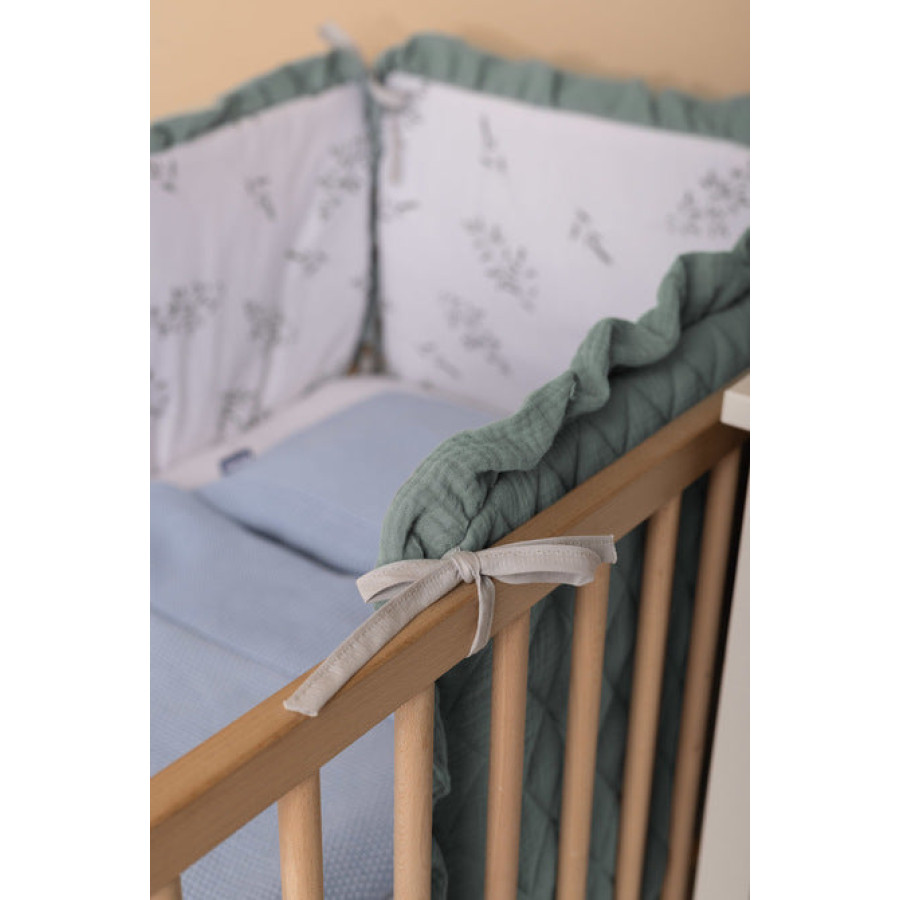 Обиколник за легло Клонки зелено