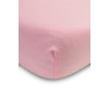 Памучен чаршаф с ластик Jersey Deluxe Pink 60х120 см