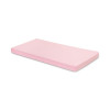 Памучен чаршаф с ластик Jersey Deluxe Pink 60х120 см