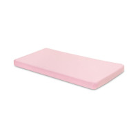 Памучен чаршаф с ластик Jersey Deluxe Pink 60х120 см