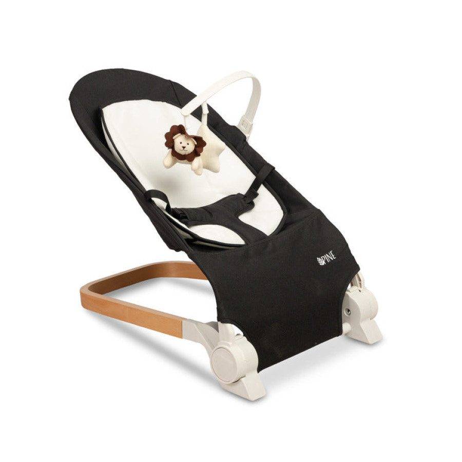 Шезлонг Bouncer Pine Black Caretero