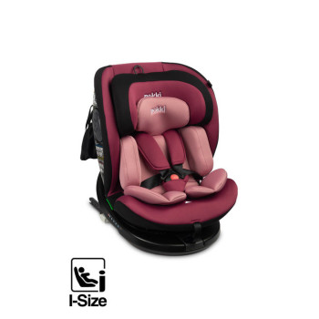 Столче за кола Mokki i-Size IsoFix 0-36Кг Dirty Pink