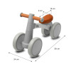 Велосипед за баланс Otto Green Caretero Toyz