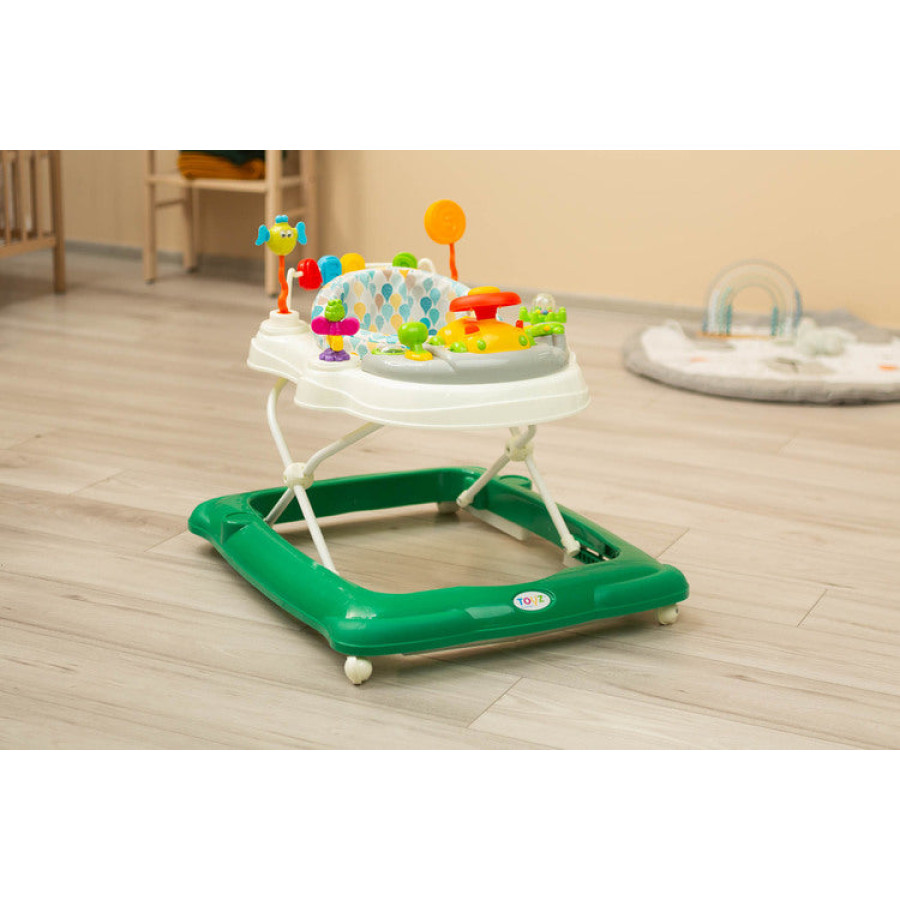 Бебешка проходилка Stepp Dark Green Caretero Toyz