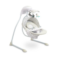 Електрическа люлка Raffi Light Grey Caretero