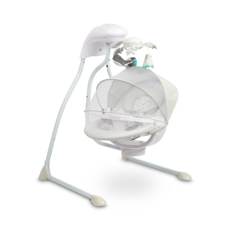 Електрическа люлка Raffi Light Grey Caretero