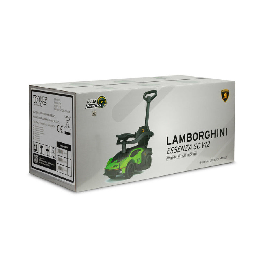 Кола Lambоrghini Essenza Ride-Оn Green