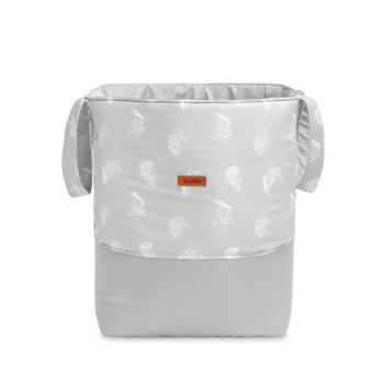 Кош за играчки Пера сив 35х47 см