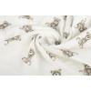 Муселинови пелени 2 броя 60х75 см Мече и крем