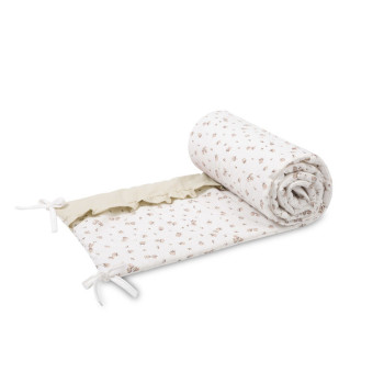 Обиколник за бебешко легло Rose Beige 180х30 см