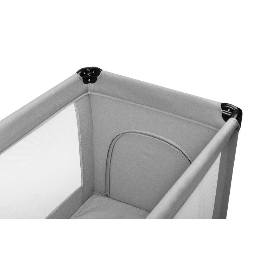 Сгъваема кошара за пътуване 1 ниво Basic Grey