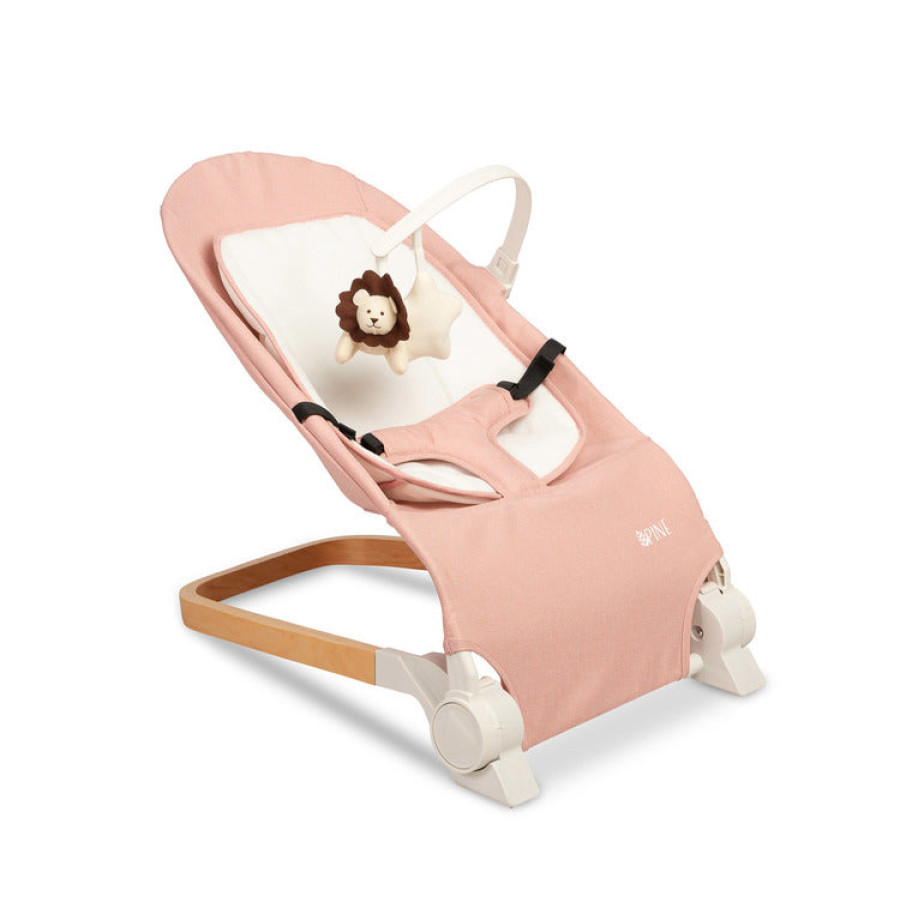 Шезлонг Bouncer Pine Pink Caretero