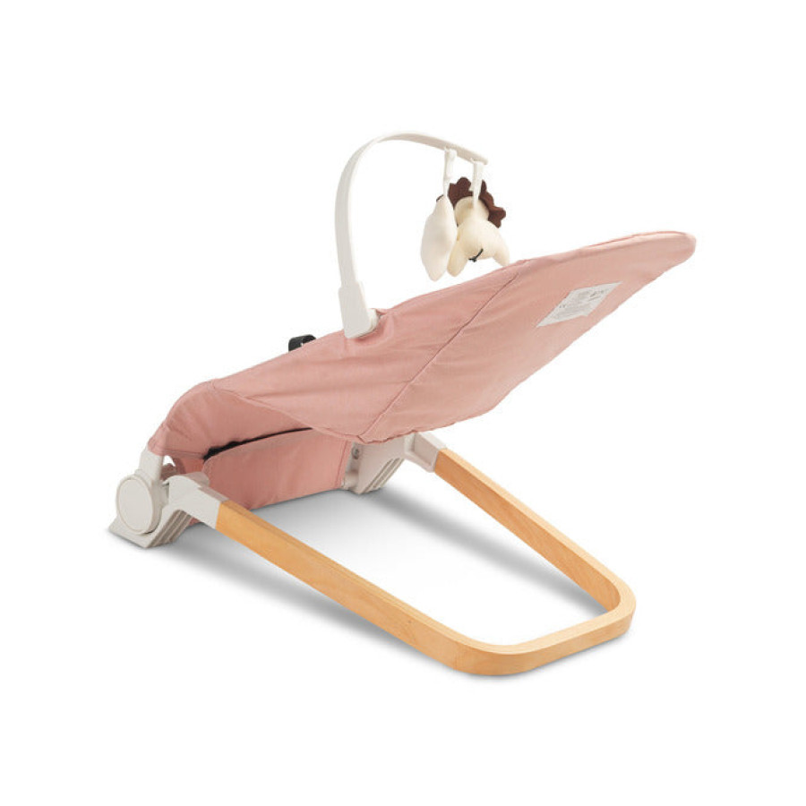 Шезлонг Bouncer Pine Pink Caretero
