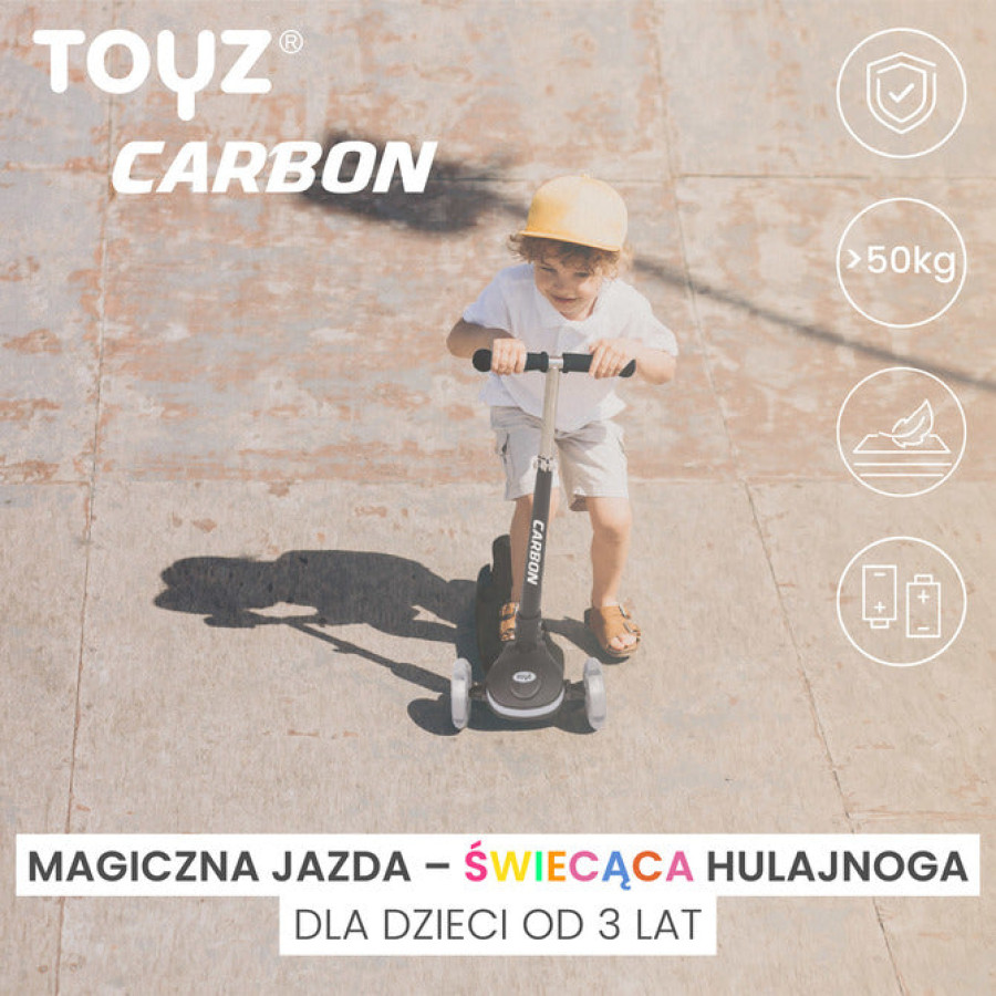 Тротинетка Carbon светлосиня
