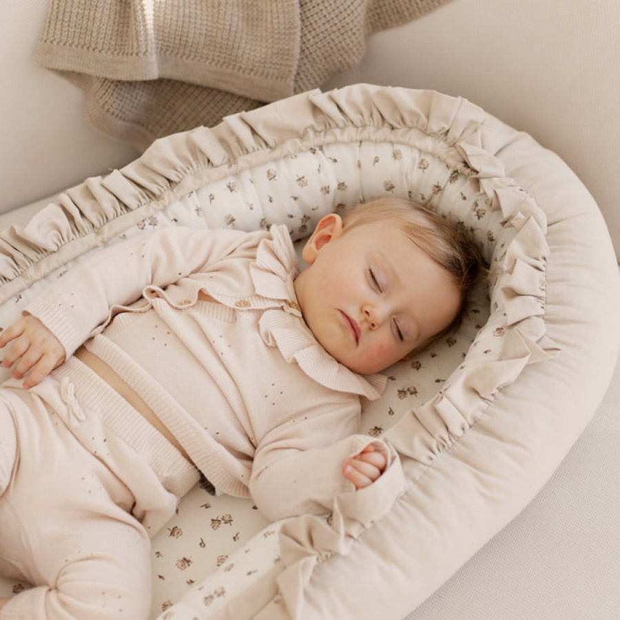 Бебешко гнездо Cotton Forest Beige 80х45 см