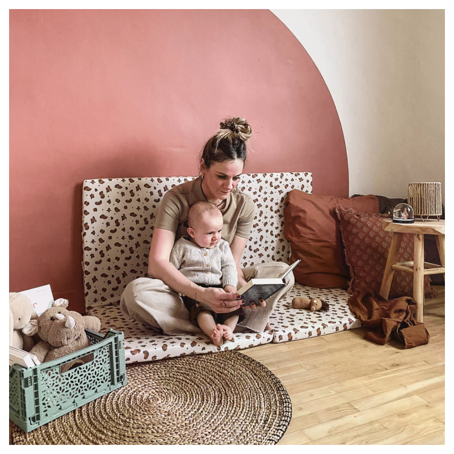 Интелигентна постелка 3в1 Леопард