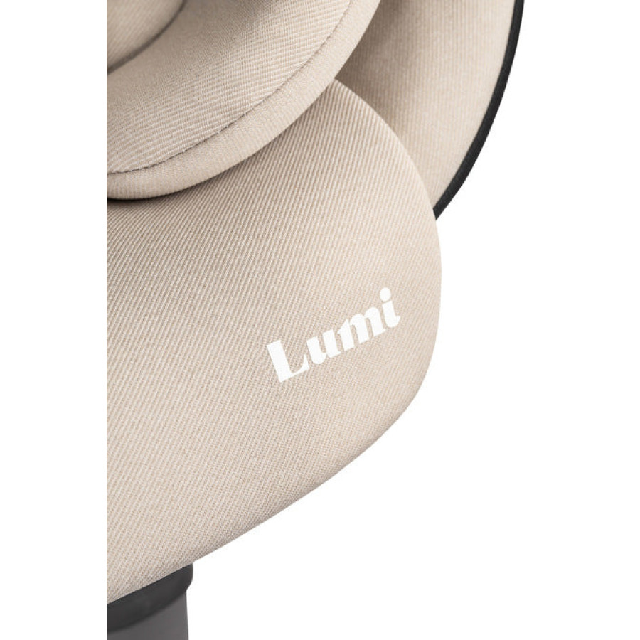 Детско столче за кола Lumi I-Size бежово (40-150 см)