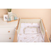 Обиколник за бебешко легло Unicorn Beige 180х30 см