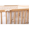 Обиколник за бебешко легло Unicorn Beige 180х30 см
